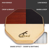 Cajon Drum, GECKO Mini Cajon Protable Hand Percussion Instrument (with strap)
