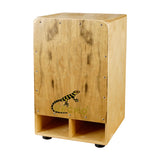 Gecko Cajon Drum Ebony Wood Box Percussion Instrument CD01