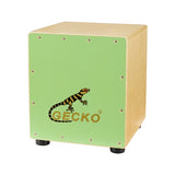 Gecko Factory Direct Sale Basswood Children Percussion Instrument Cajon Box Drum CM65