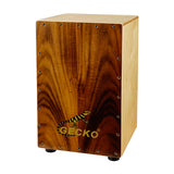 Gecko Boutique Handmade KOA Wood Percussion Instrument Cajon Box Drum CL10KOA