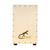 Gecko Recommends Boutique Wooden Birch Instrument Cajon drum CL12SS