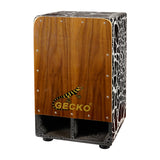 Gecko Recommendation Walnut Wood Percussion Instrument Cajon box drum CD01A