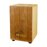 Gecko Factory Made Walnut Wood Box Cajon Drum High-end Musical Instrument CL50S