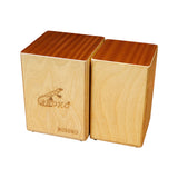 Gecko Brand Cajon Percussion Mahogany Box Drum BONGO-2