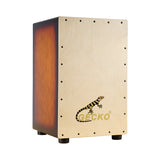 Gecko Recommends Boutique Wooden Birch Instrument Cajon drum CL12SS