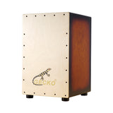 Gecko Recommends Boutique Wooden Birch Instrument Cajon drum CL12SS