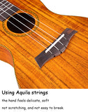 Gecko Factory Top Sale 23-inch Shiny Ukulele Stringed Instrument Shiny GU9