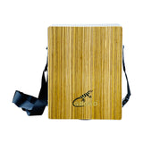 GECKO Cajon Portable Percussion Instrument Zebra Wood C68Z