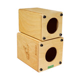 Gecko Brand Cajon Percussion Mahogany Box Drum BONGO-2