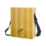 GECKO Cajon Portable Percussion Instrument Zebra Wood C68Z