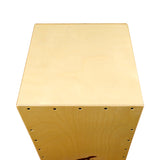 Gecko Factory Suitable for all ages Natural Birch Cajon Drums CL12N