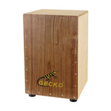 Gecko Hot Sale Walnut Wood Box Cajon Drum High-end Musical Instrument CL50