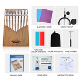 GECKO High-End Quality Kalimba 15 Keys Camphor wood Kalimba K15CAPEQ with Pickup