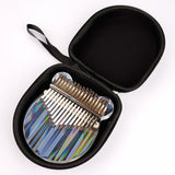 Gecko Music Instruments Acrylic Transparent Bear shape Finger Thumb Piano 17 Keys Kalimba K-17Bear