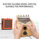 GECKO High-End Quality Kalimba 17 Keys Acacia Kalimba K17BAEQ with Pickup
