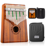 GECKO Premium Kalimba 17 Keys Acacia Wood Kalimba K17K