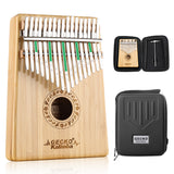 GECKO Premium Kalimba 17 Keys Bamboo Kalimba K17BA