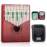GECKO Premium Key B Kalimba 17 Keys Mahogany Kalimba K17MA
