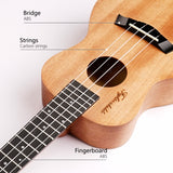 GECKO 23 inch Mahogany Hawaii four String Ukulele U23MN4