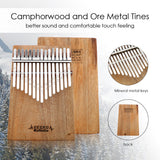 GECKO Premium Kalimba 15 Keys Camphor wood Kalimba K15CAP