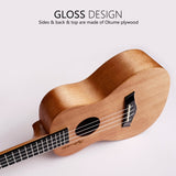 GECKO 23 inch Mahogany Hawaii four String Ukulele U23MN4