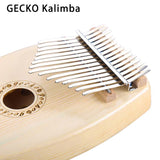 GECKO Premium C Key Kalimba 15 Keys Spruce Wood Kalimba K15SP