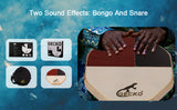 GECKO Cajon, Portable Box Drum with Storage Bag, Bong and Snare, 2-YEAR WARRANTY (New Model)