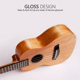 GECKO Professional Manufacturer Refined Polishing High Quality 4 Strings Ukulele U23MN3
