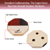 GECKO Cajon, Portable Box Drum with Storage Bag, Bong and Snare, 2-YEAR WARRANTY (New Model)