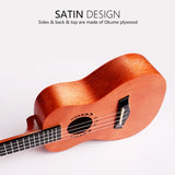 Gecko Friendly for Beginners 23 inch Musical instrument 4 Strings Ukulele U23MN2