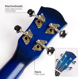 GECKO Musical Instrument Mahogany Wood 23 inch Ukulele U23ML3