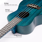 Gecko 23 inch concert size blue mahogany Hawaii Ukulele UK109