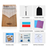 GECKO Premium Kalimba 15 Keys Camphor wood Kalimba K15CAP