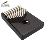 GECKO Premium C Key Kalimba 17 Keys Birch Wood Solid color Kalimba（K17BG K17BY K17BRR K17BB K17BL K17BP K17BR）