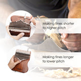 GECKO Premium Kalimba 17 Keys Mahogany Kalimba K17MAP