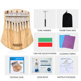 GECKO Premium C Key Kalimba 17 Keys Camphor Wood Kalimba K17NOTE