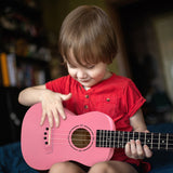 GECKO 23 Inch pink color Mahogany Stringed Instruments Ukelele U23MP