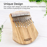 GECKO Premium C Key Kalimba 17 Keys Camphor Wood Kalimba K17NOTE