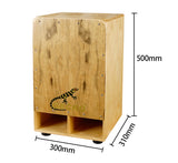 Gecko Cajon Drum Ebony Wood Box Percussion Instrument CD01
