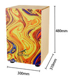 Gecko Custom Adult Percussion Instrument Cajon Drum Factory Price Wholesale CL51CS