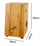 Gecko New Design apple woodHandmade Percussion Instrument Trapezoid Cajon Drum CX02