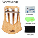 GECKO Premium Mini Kalimba 10 Keys Camphor Kalimba K10miniCAS