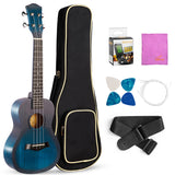 GECKO Musical Instrument Mahogany Wood 23 inch Ukulele U23ML3