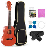 Gecko Friendly for Beginners 23 inch Musical instrument 4 Strings Ukulele U23MN2