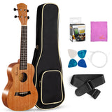 GECKO 23 inch Mahogany Hawaii four String Ukulele U23MN4