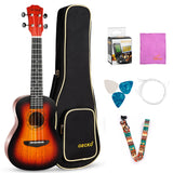 Gecko 23 inch mahogany Hawaii Ukulele UK106