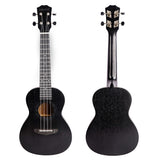 Gecko Boutique 23 inch Mahogany black Hawaii Ukulele UK108